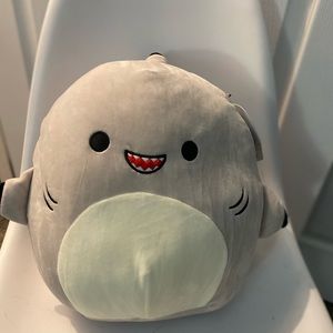 gordon the shark squishmallow black fins